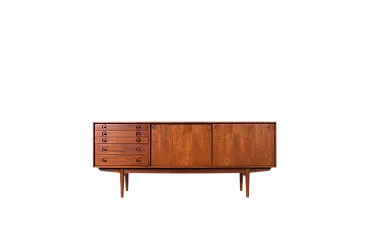 Mid-Century Modern Norwegian Teak Sideboard from Bruksbo, 1960s
