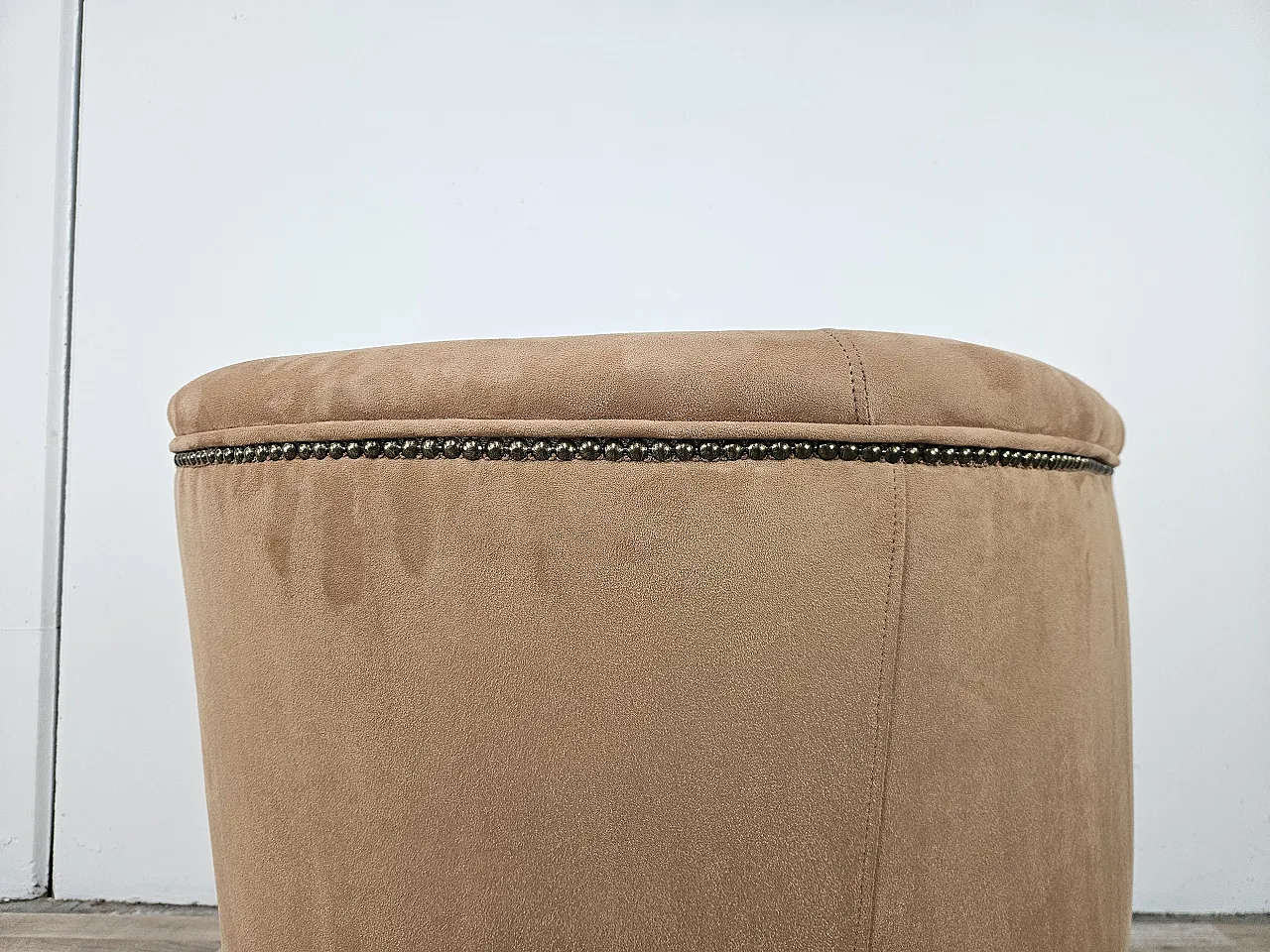 Poltrona Art Decò in noce e velluto, 1940 14