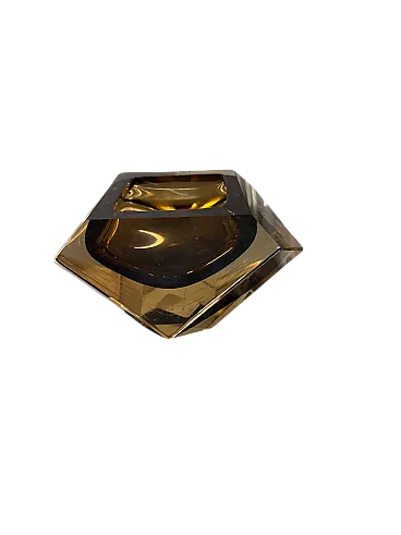 Svuota tasche in vetro sommerso anni '70