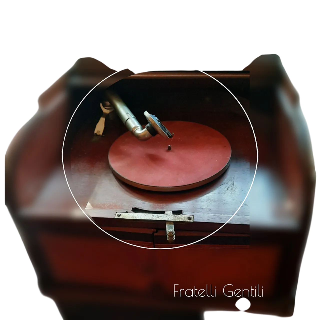 Antico gramophone Pathé of 1904 6