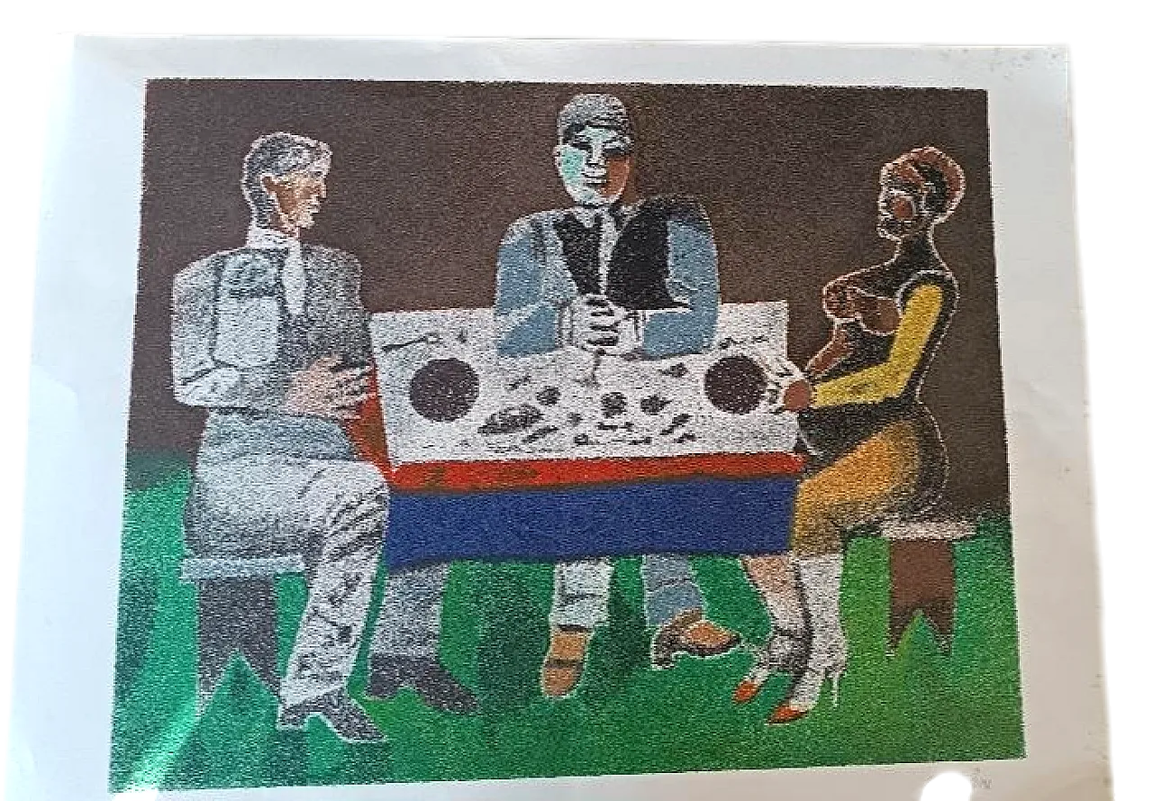 Prova d'autore di Franco Gentilini, litografia, '900 5