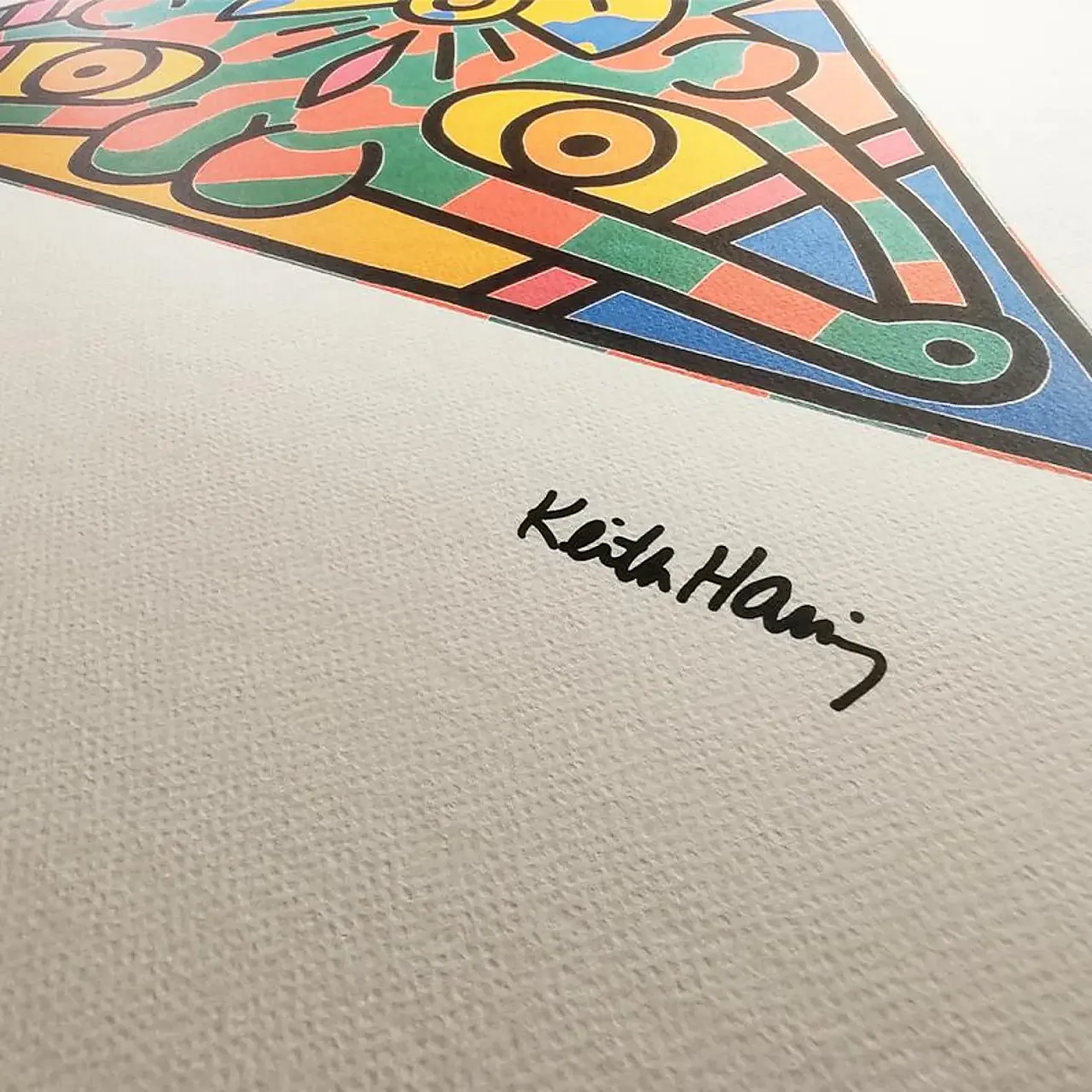 Keith Haring Limited Edition Lithograph Numbered in pencil, 1990s 3