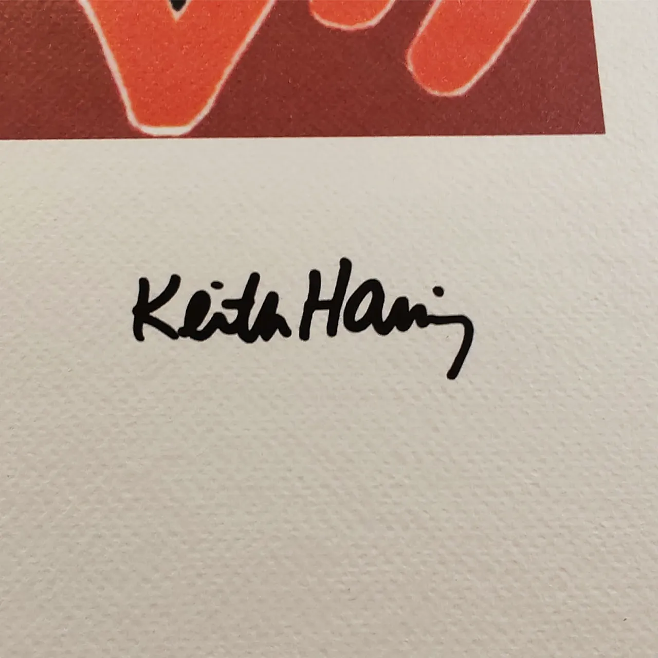 Keith Haring Limited Edition Lithograph Numbered in pencil, 1990s 4