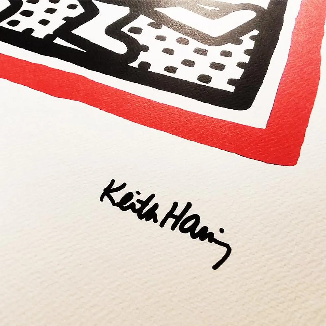 Keith Haring Limited Edition Lithograph Numbered in pencil, 1990s 3