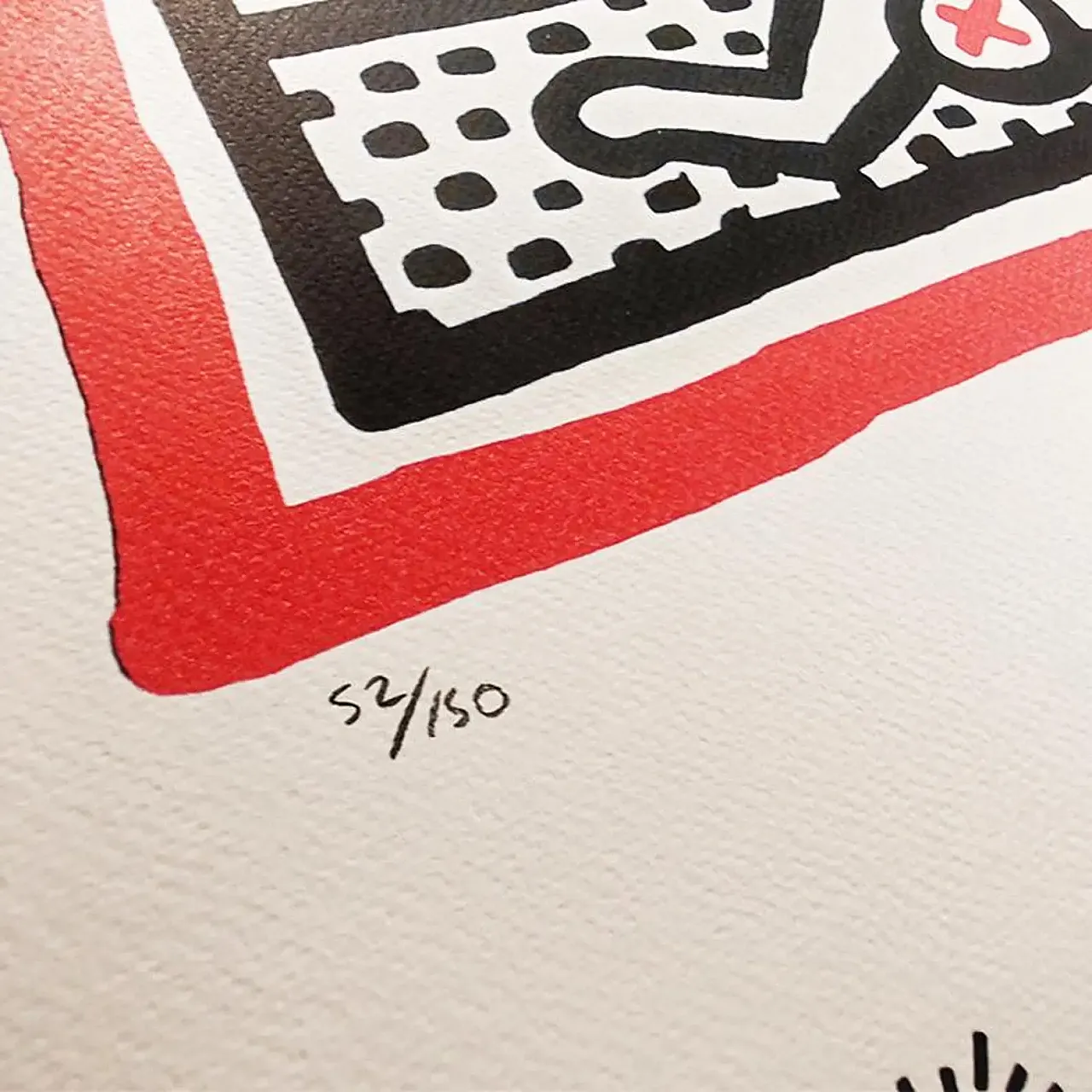 Keith Haring Limited Edition Lithograph Numbered in pencil, 1990s 4