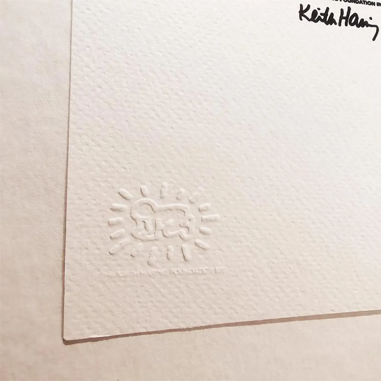 Keith Haring Limited Edition Lithograph Numbered in pencil, 1990s 6