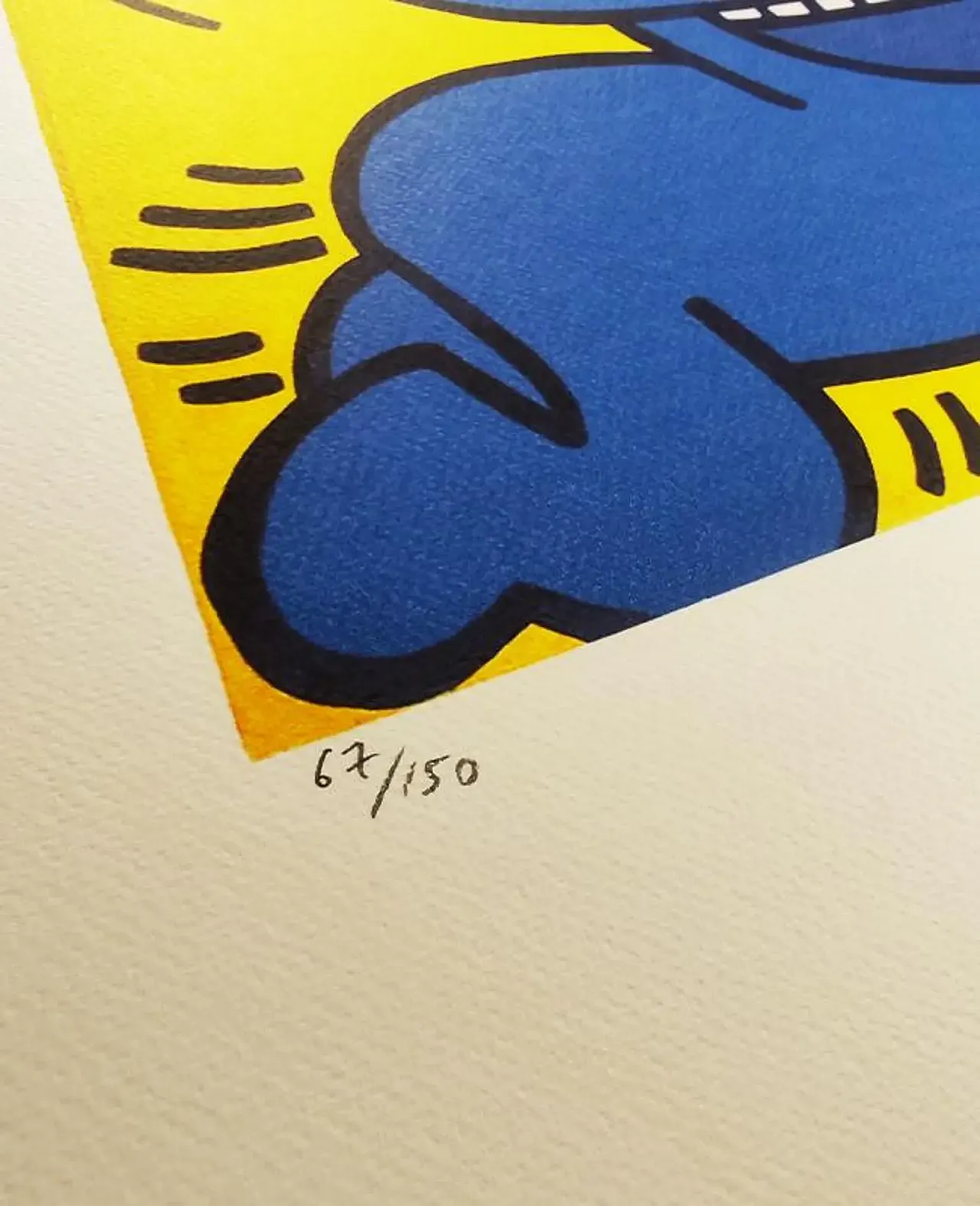 Keith Haring Limited Edition Lithograph Numbered in pencil, 1990s 4