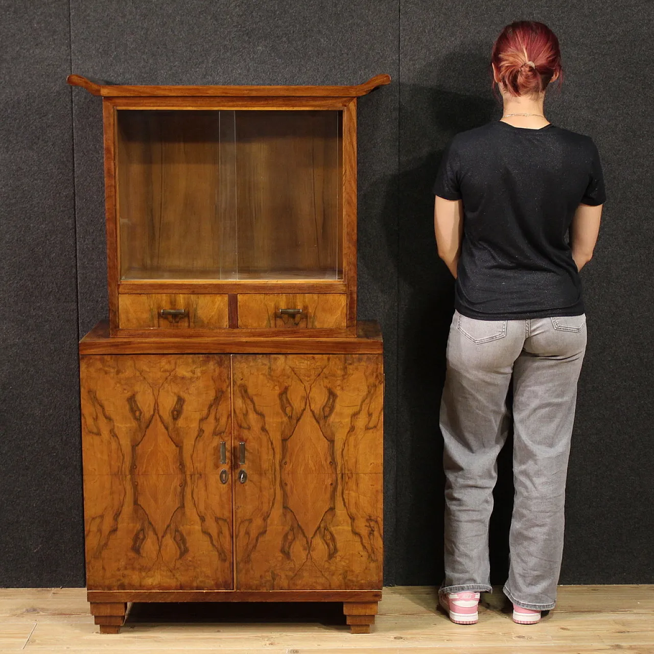 Vetrina italiana in stile Art Deco, '900 2