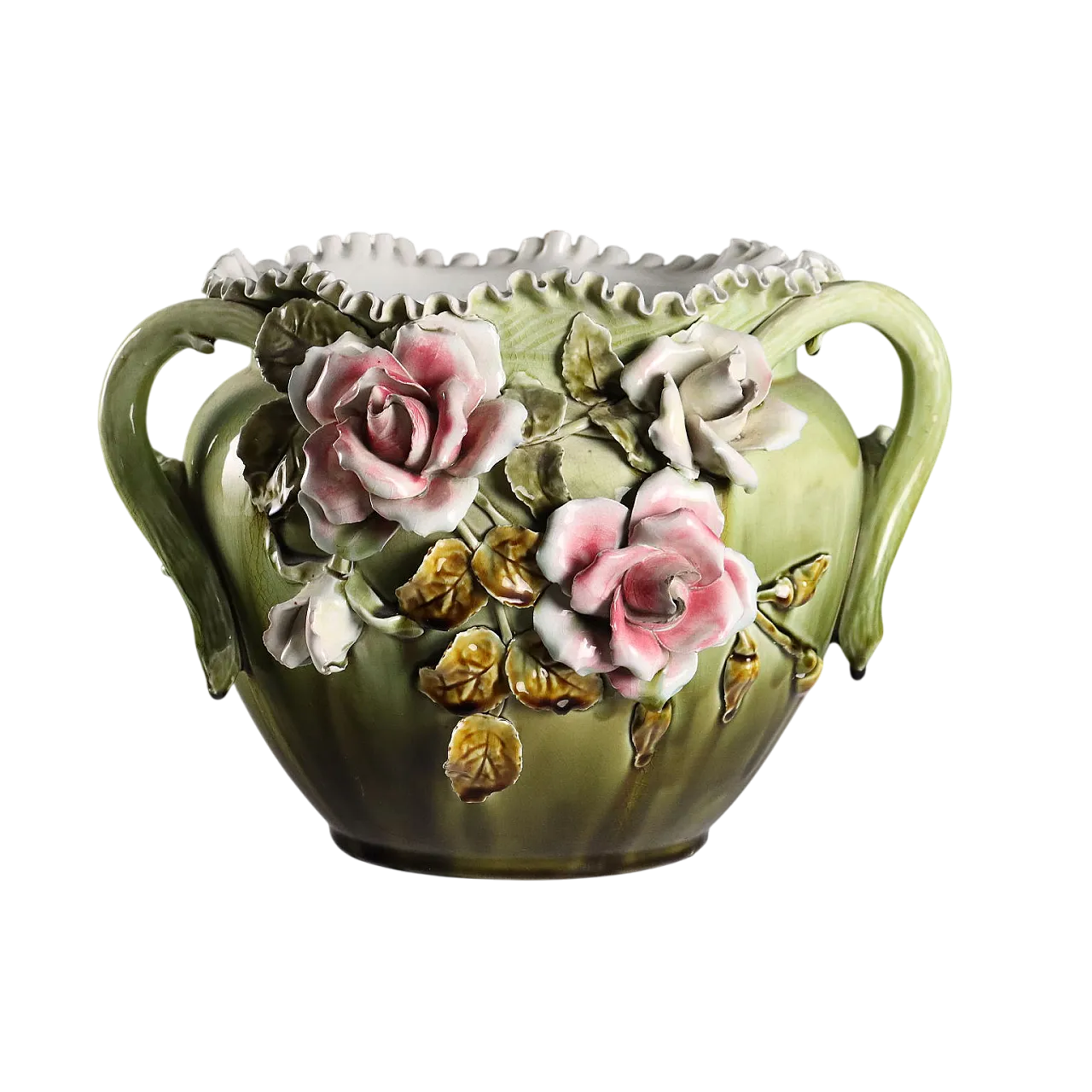 Cache pot in ceramica, '900 10