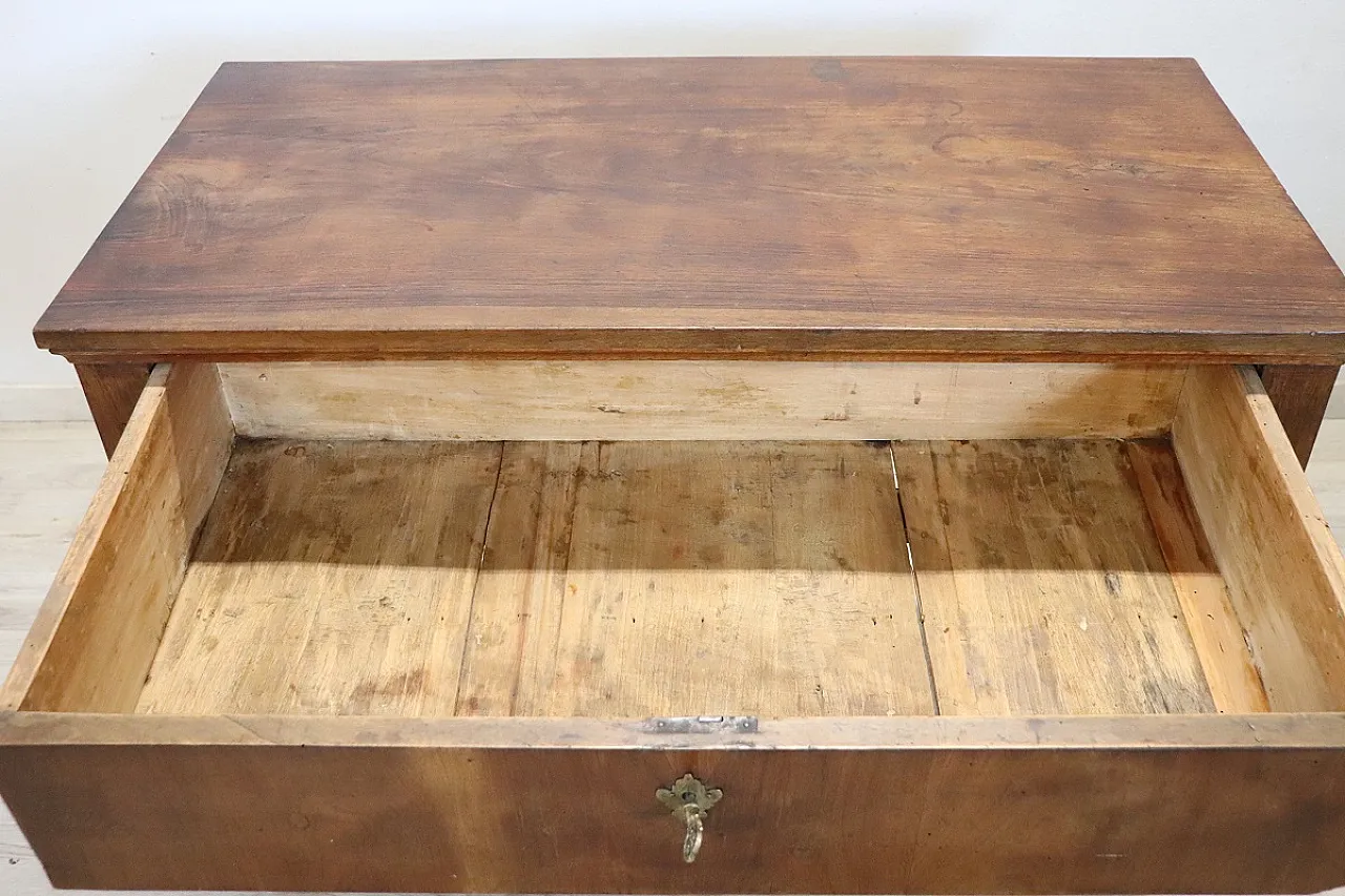 Scrivania in noce fine '700 5