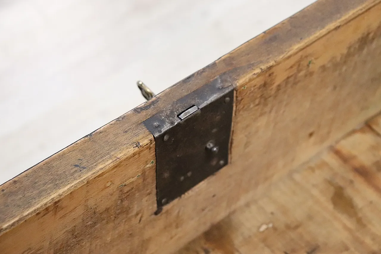 Scrivania in noce fine '700 6