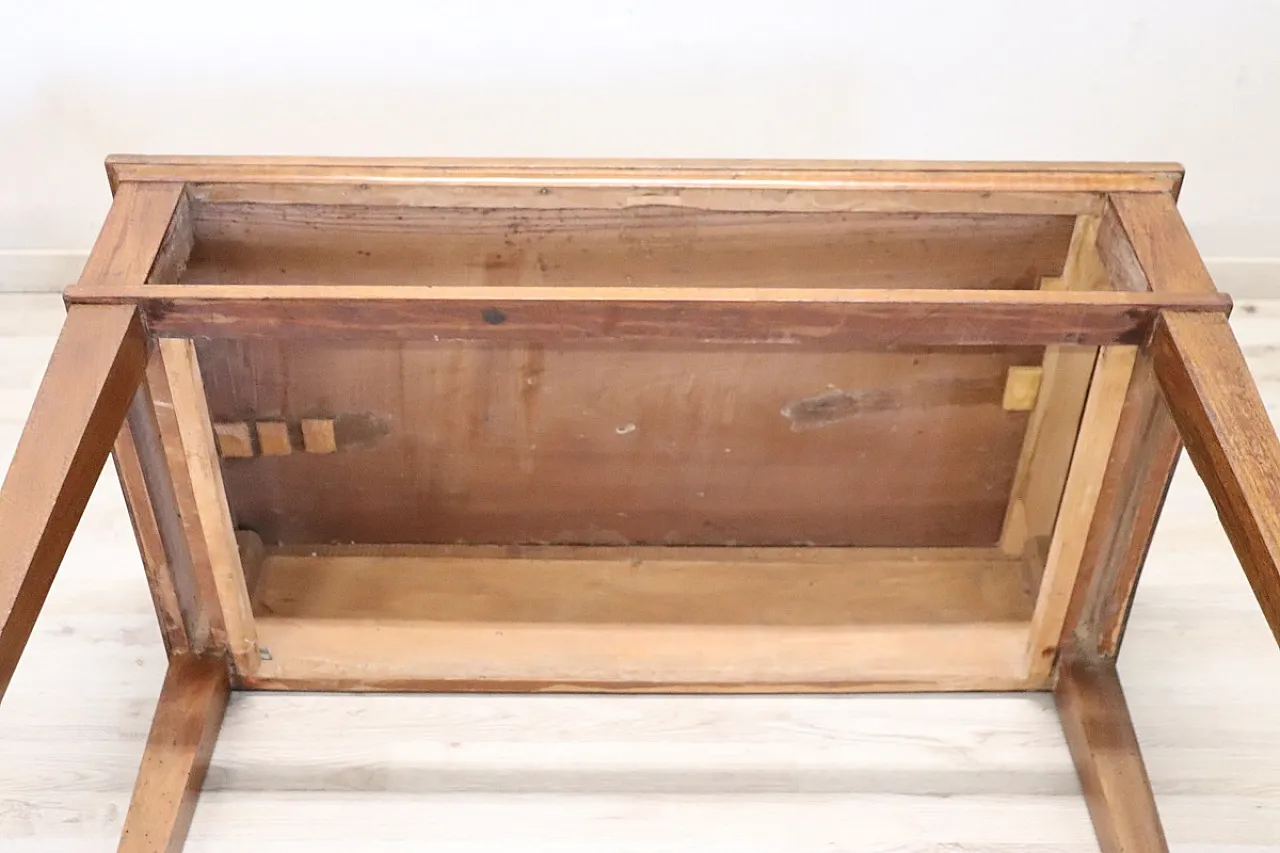 Scrivania in noce fine '700 12