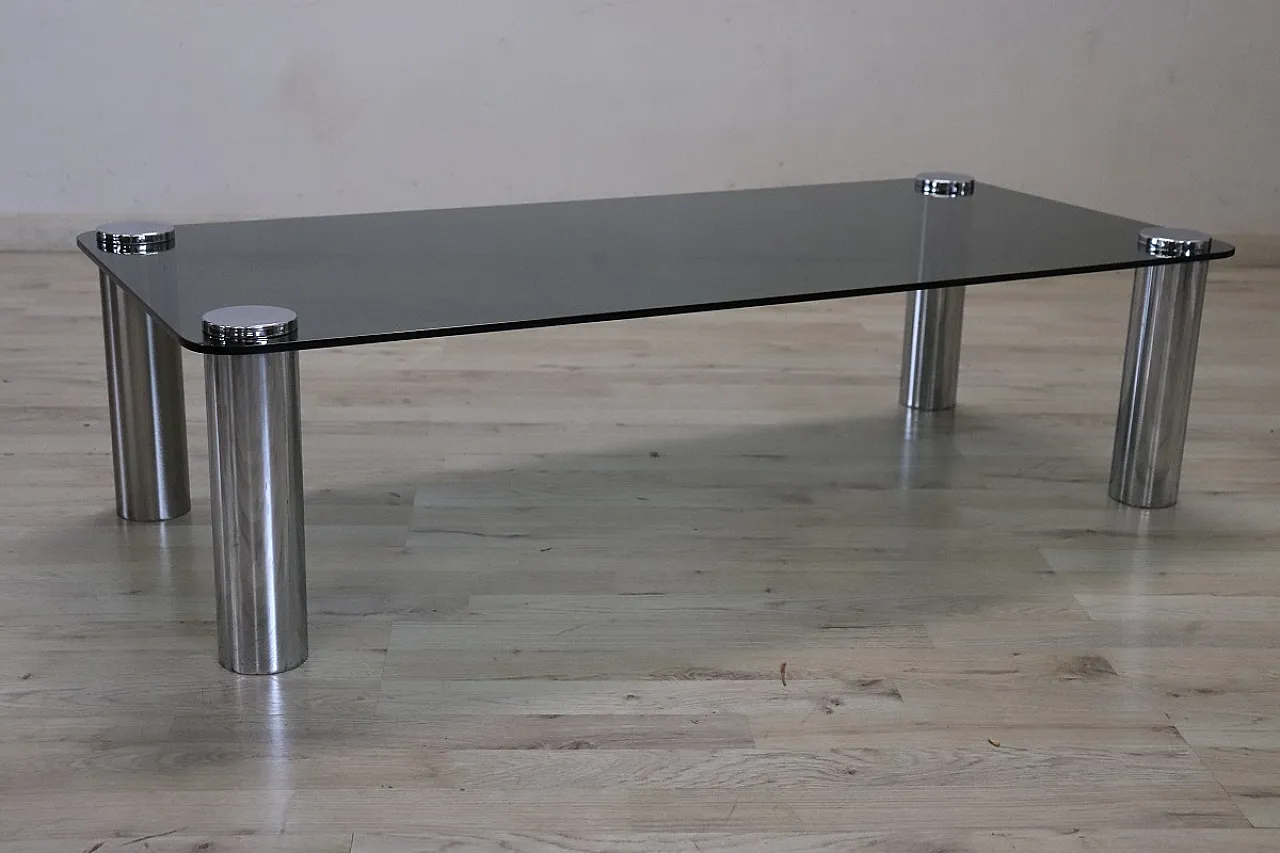 Tavolino basso da salotto, coffee table, Italia, anni '70 3