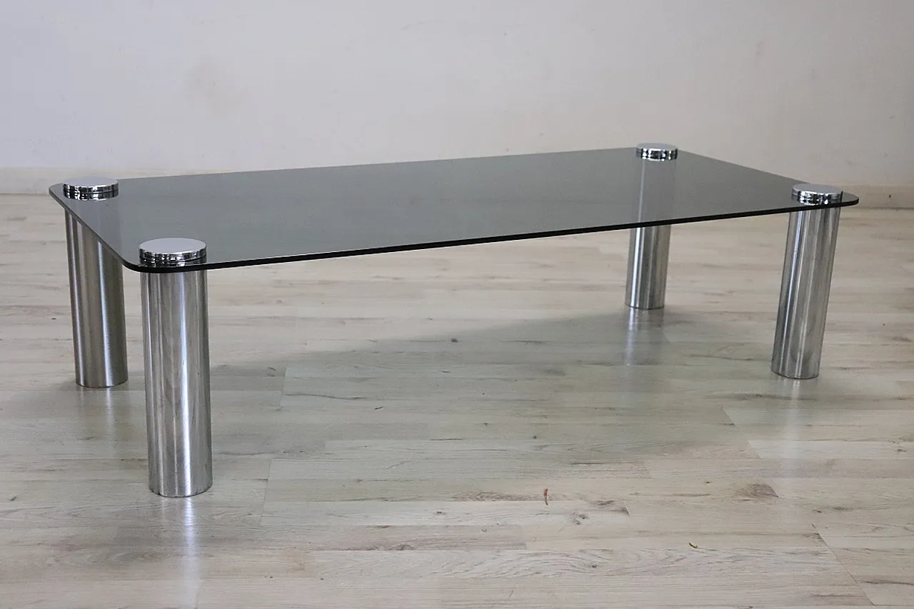 Tavolino basso da salotto, coffee table, Italia, anni '70 4