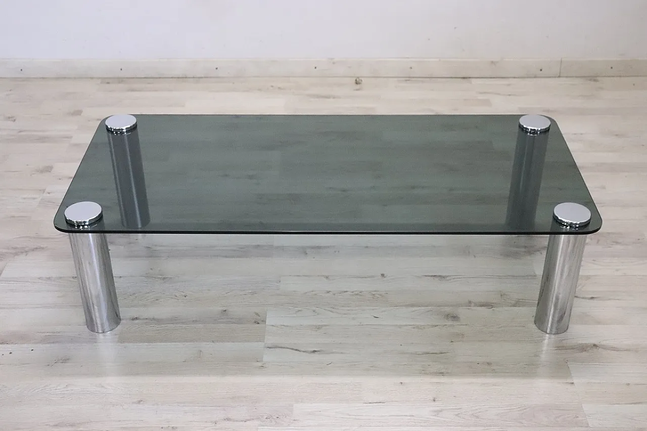 Tavolino basso da salotto, coffee table, Italia, anni '70 7