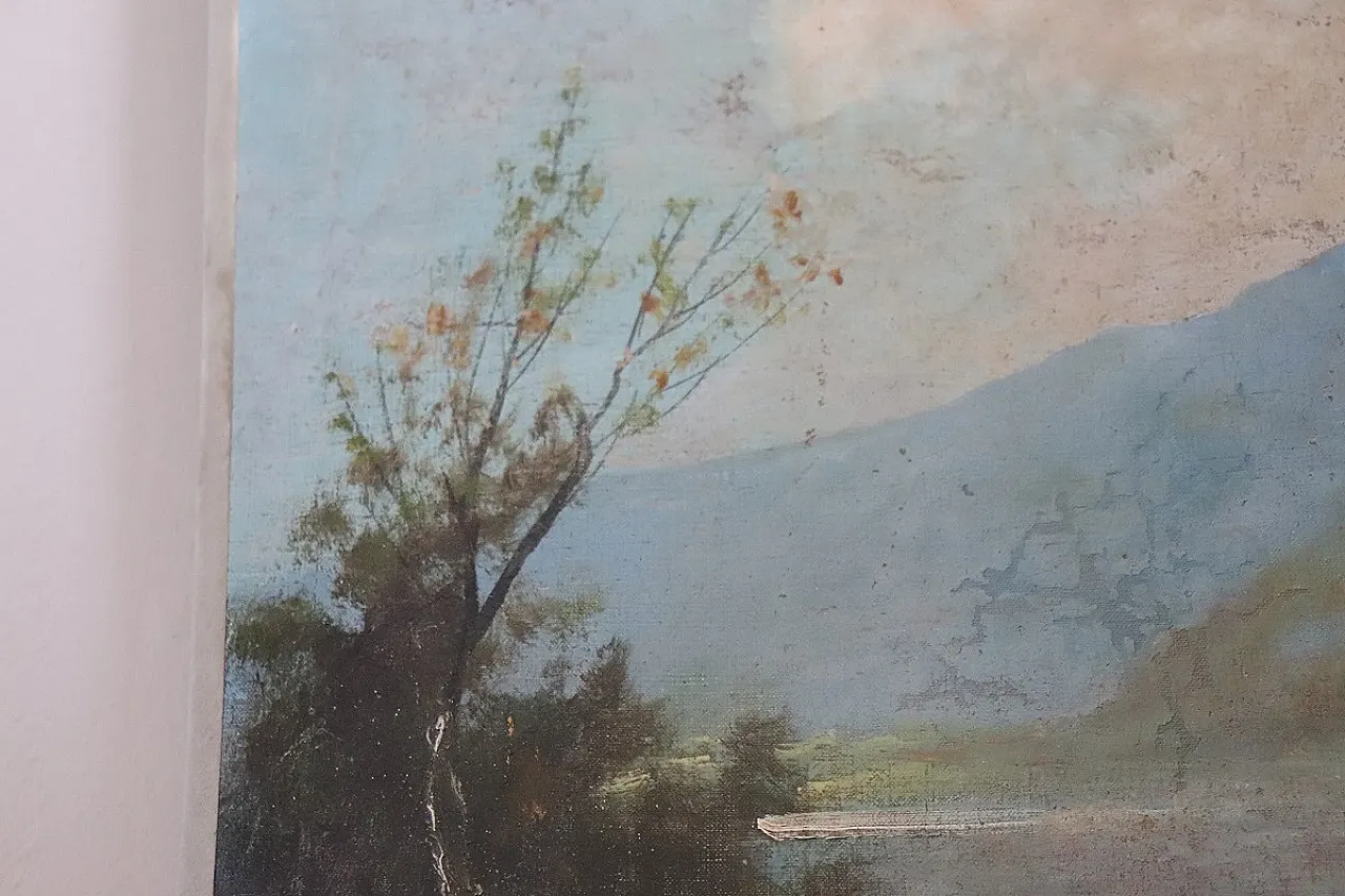 Oil painting on canvas, 19th century 5