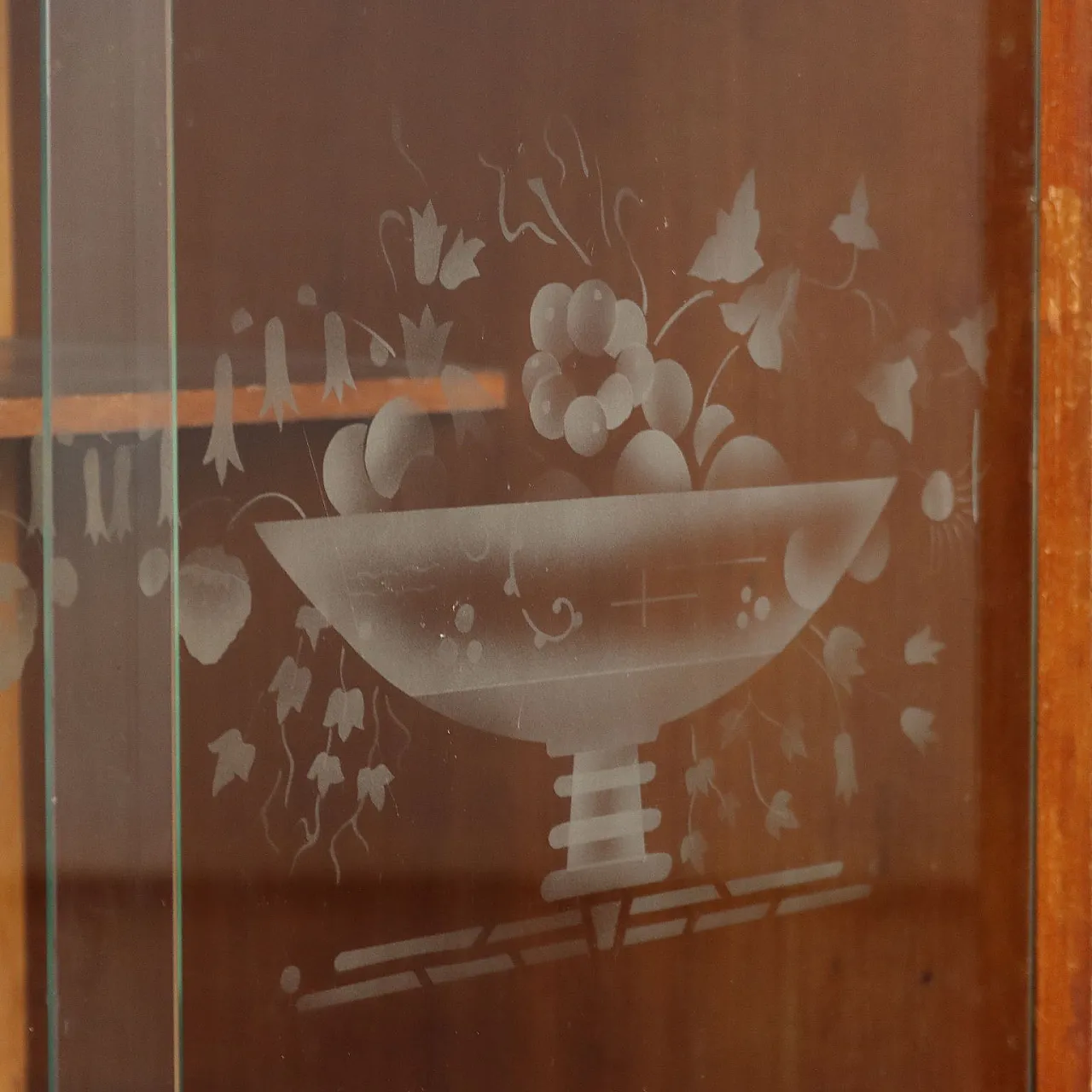 Credenza con impiallacciatura in noce, '800 8