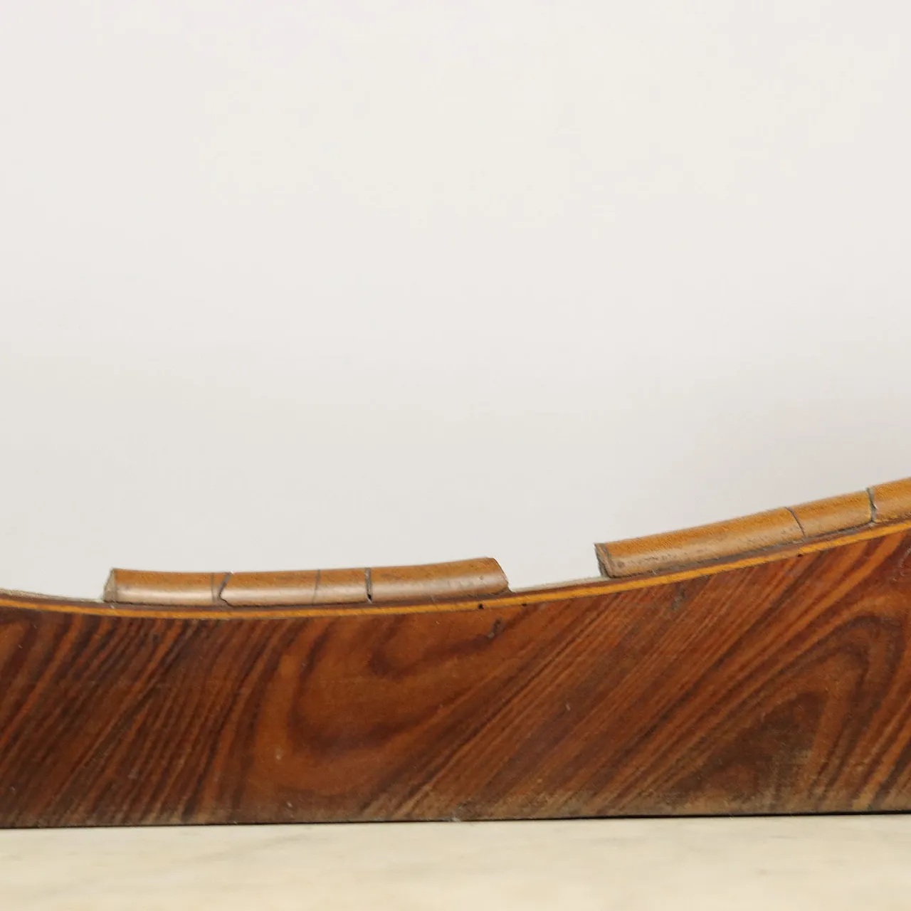 Secrétaire in legno con pianetto in marmo, '700 4