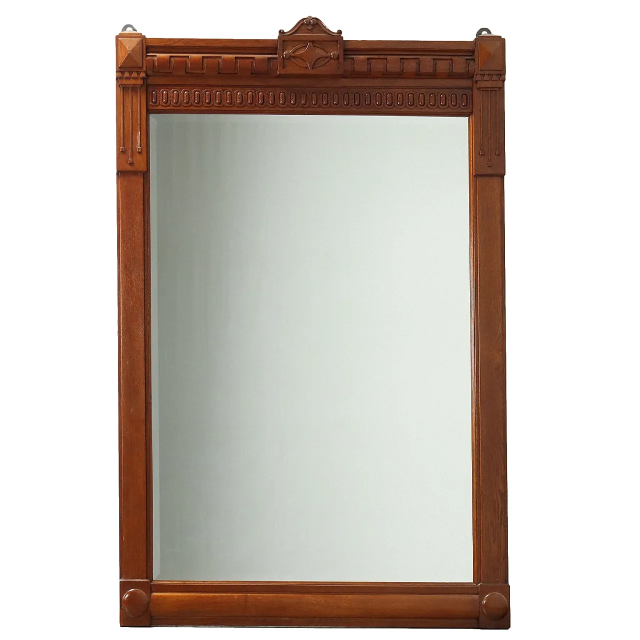 Specchiera Liberty in legno, primo '900 1