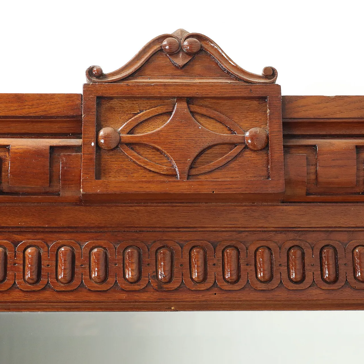 Specchiera Liberty in legno, primo '900 3