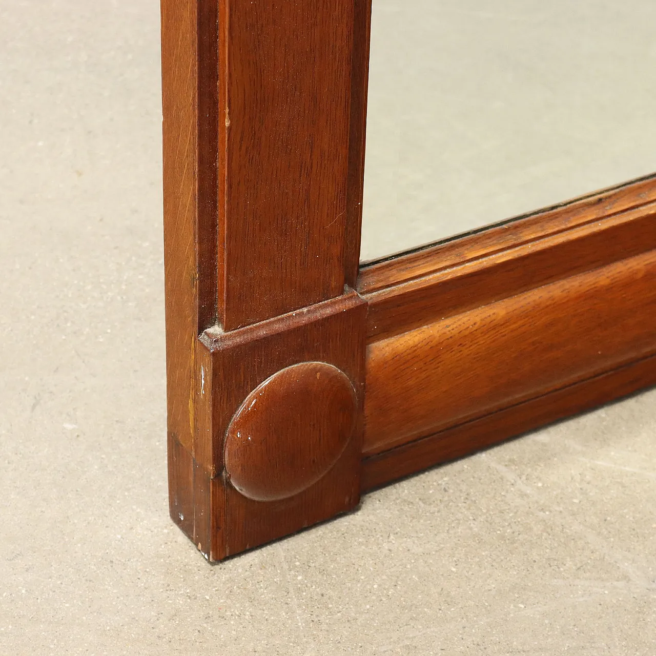 Specchiera Liberty in legno, primo '900 7