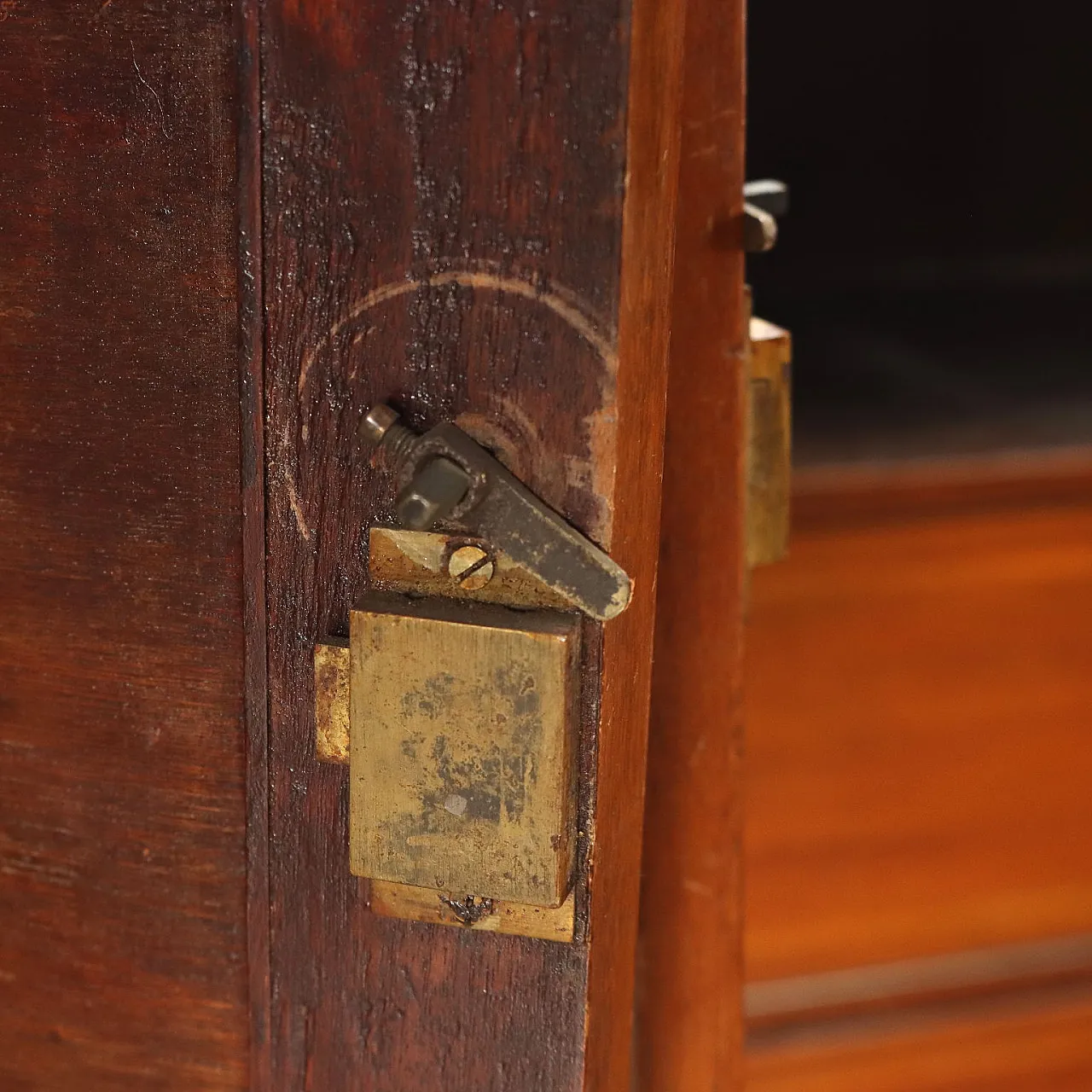 Pair of mahogany bookcases, 19th century 4