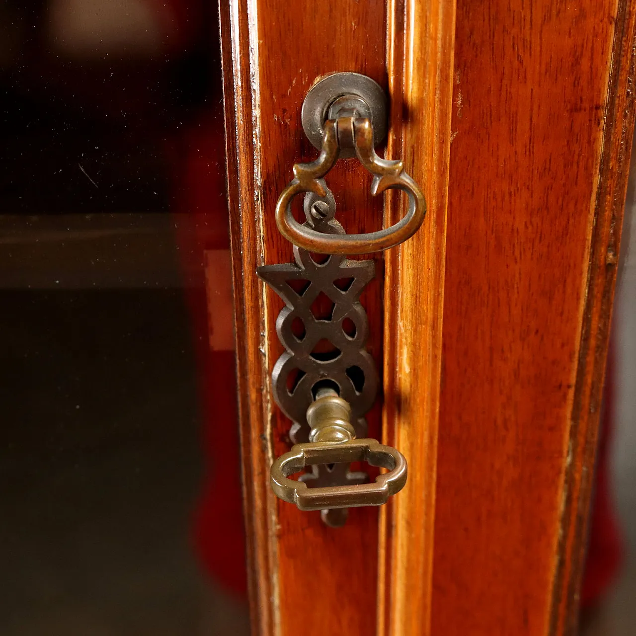Pair of mahogany bookcases, 19th century 6