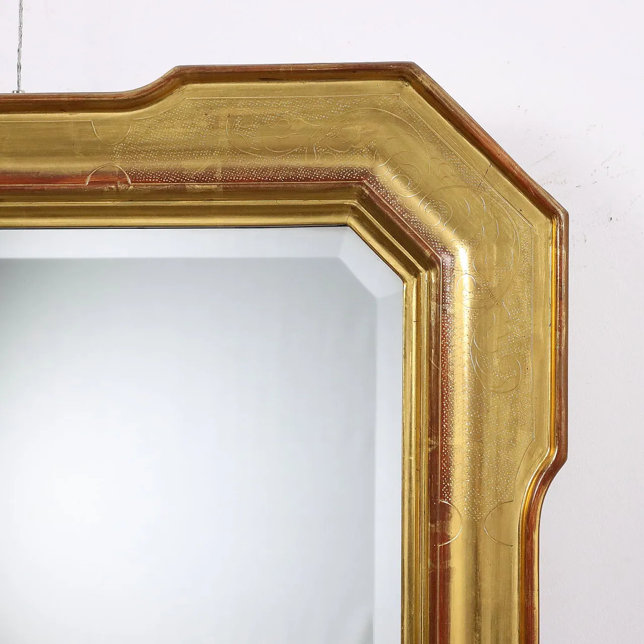 Specchio in legno dorato, '900 4