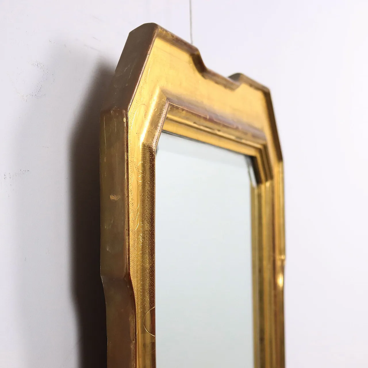 Specchio in legno dorato, '900 7