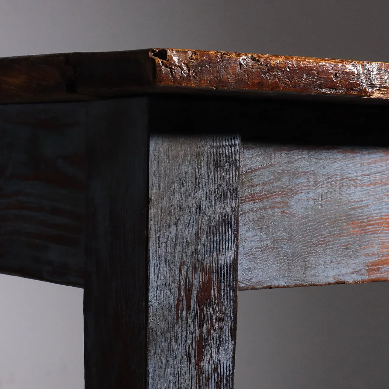 Elm table, late 19th century 6