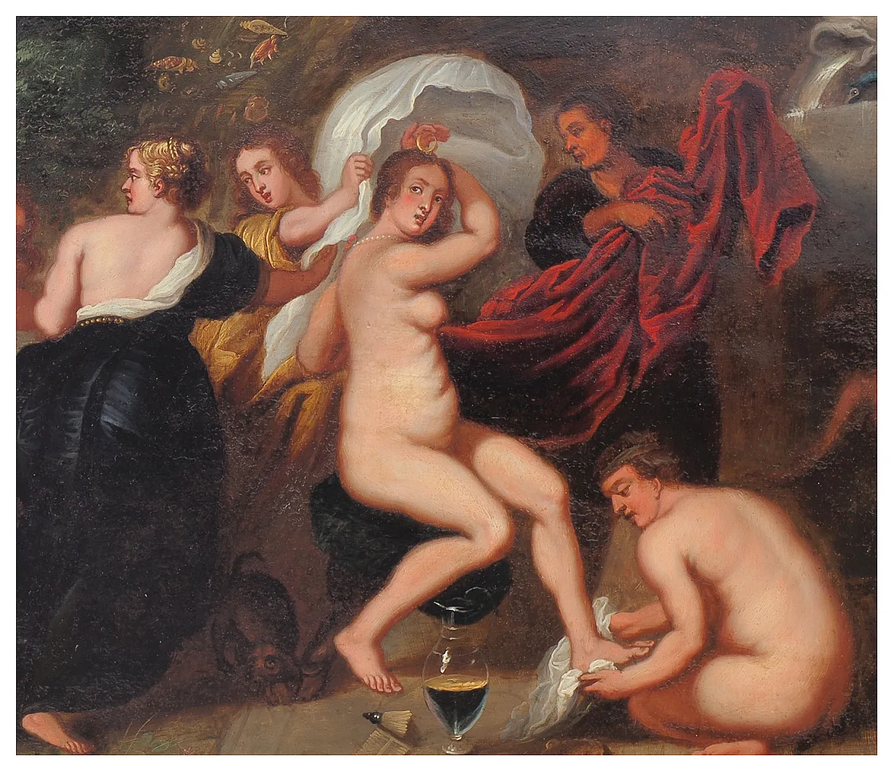 Diana e le Ninfe Sorprese da Atteone di Hendrick van Balen, '600 7