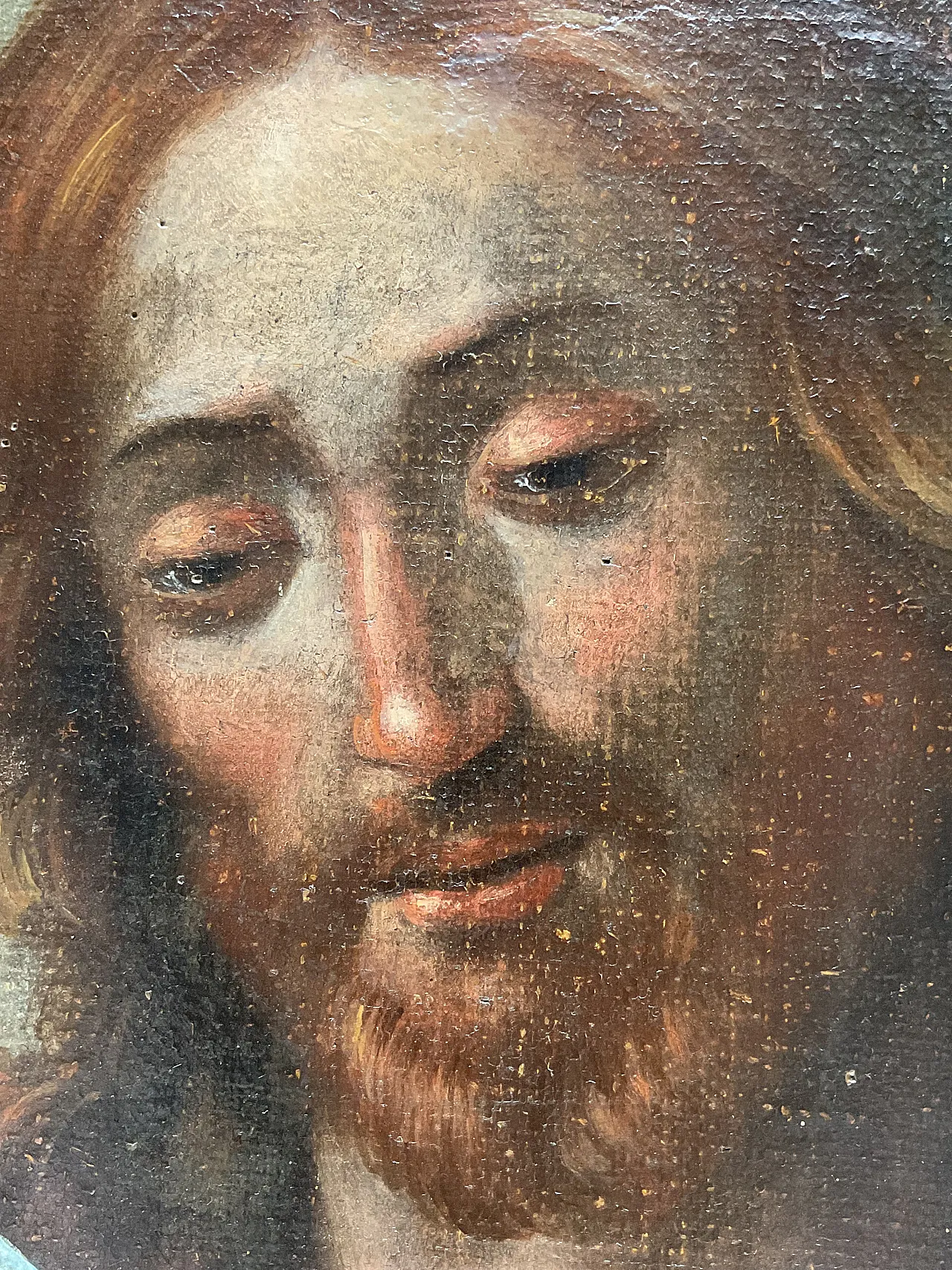 Cristo Benedicente con i Pani e i Pesci, Scuola Veneta, fine '600 7