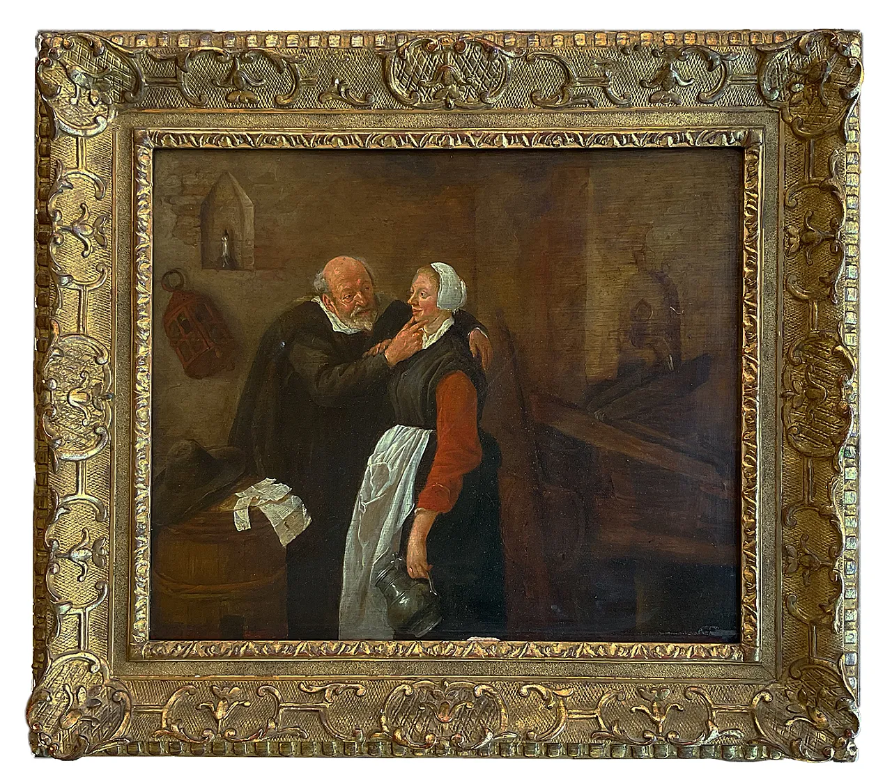 Il Vecchio e la Servitrice di David Teniers il Giovane, '600 1