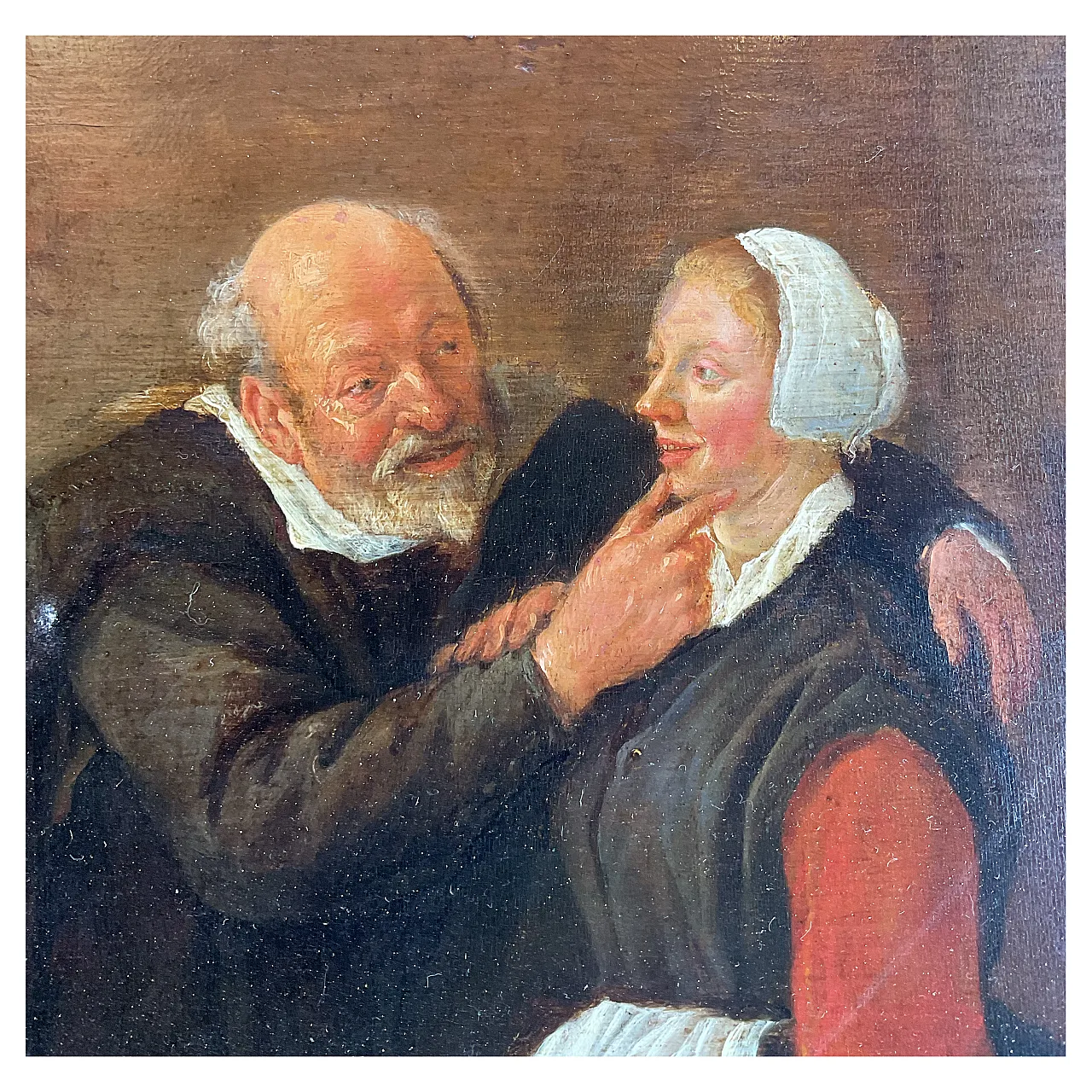 Il Vecchio e la Servitrice di David Teniers il Giovane, '600 6