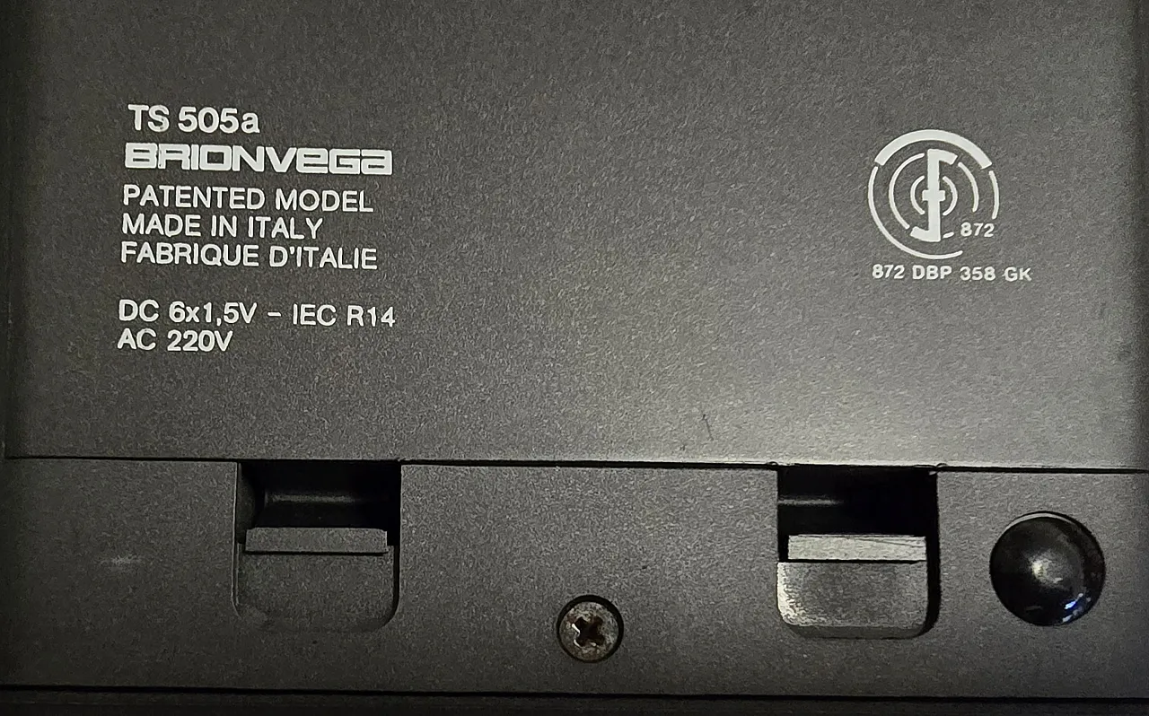 Brionvega TS 505 radio, 70s 10
