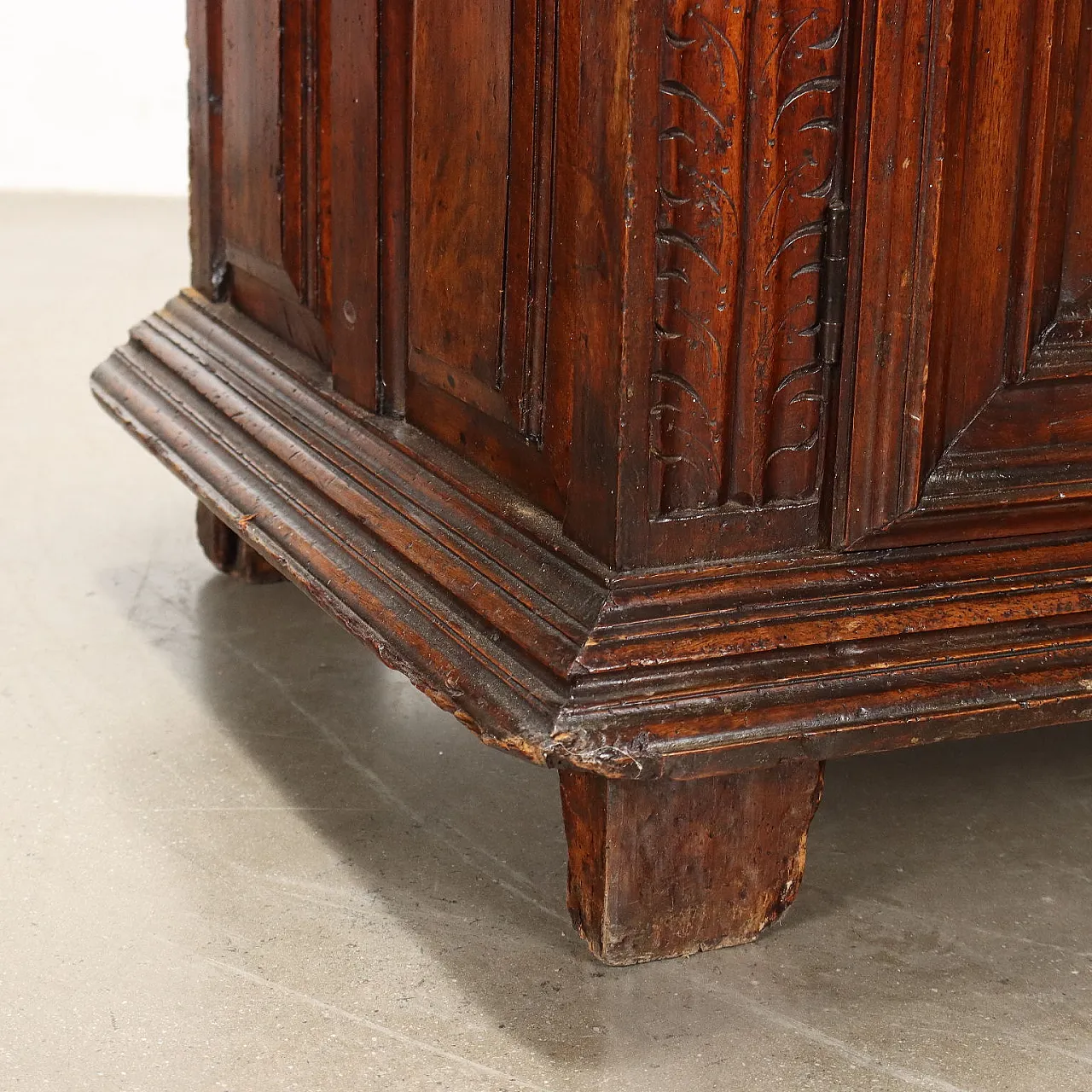 Credenza Barocca in legno di noce, '700 9