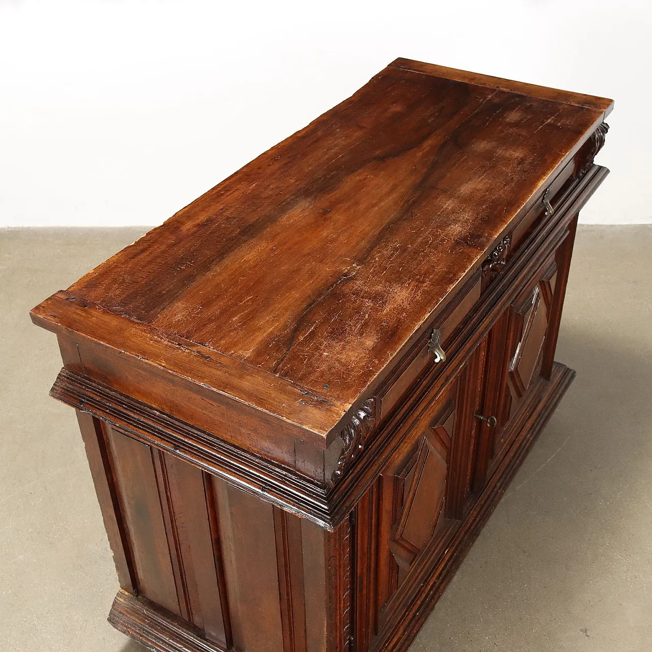 Credenza Barocca in legno di noce, '700 10