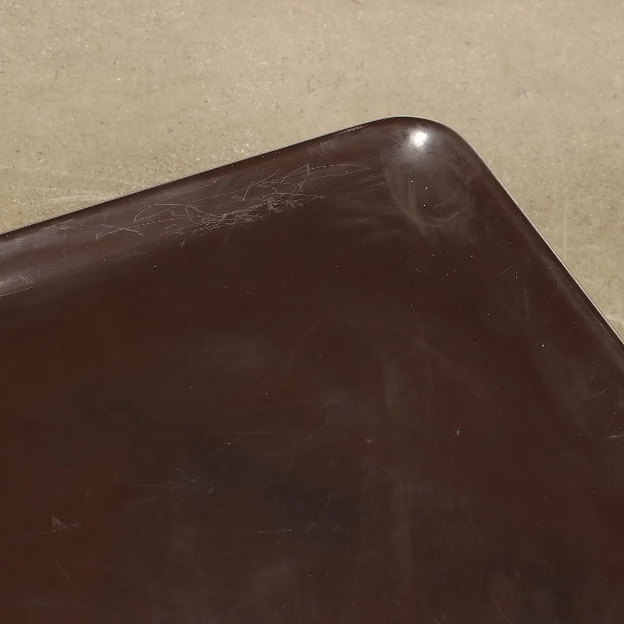 Tavolino Amanta in plastica di Mario Bellini per B&B Italia, anni '70 4