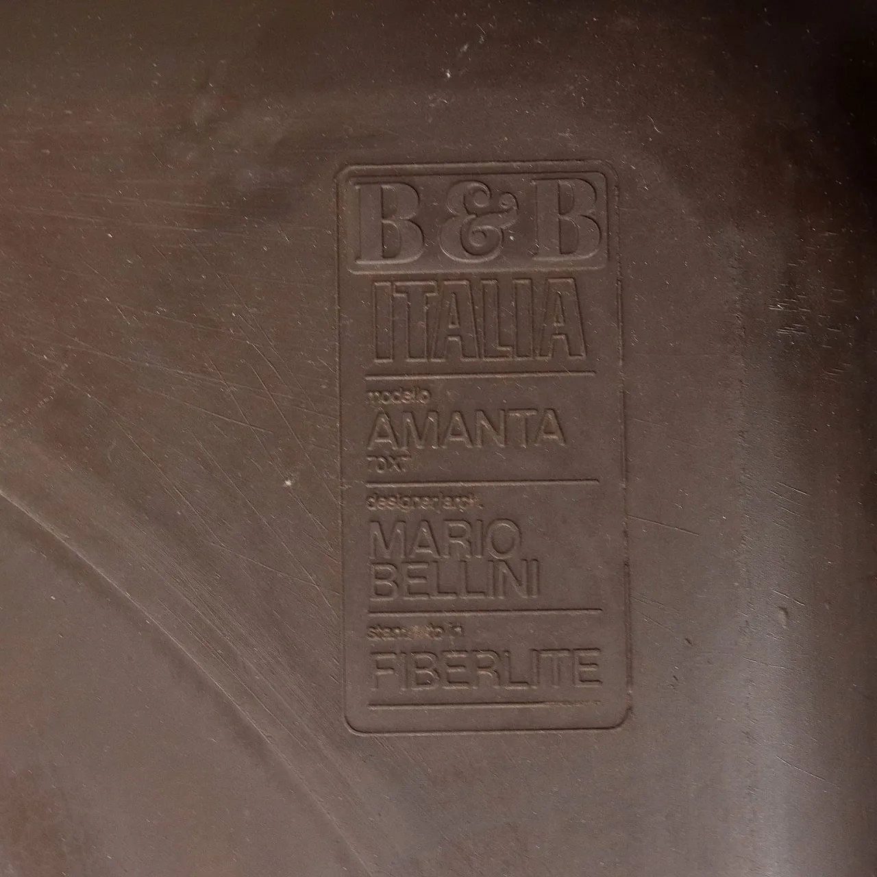 Tavolino Amanta in plastica di Mario Bellini per B&B Italia, anni '70 7