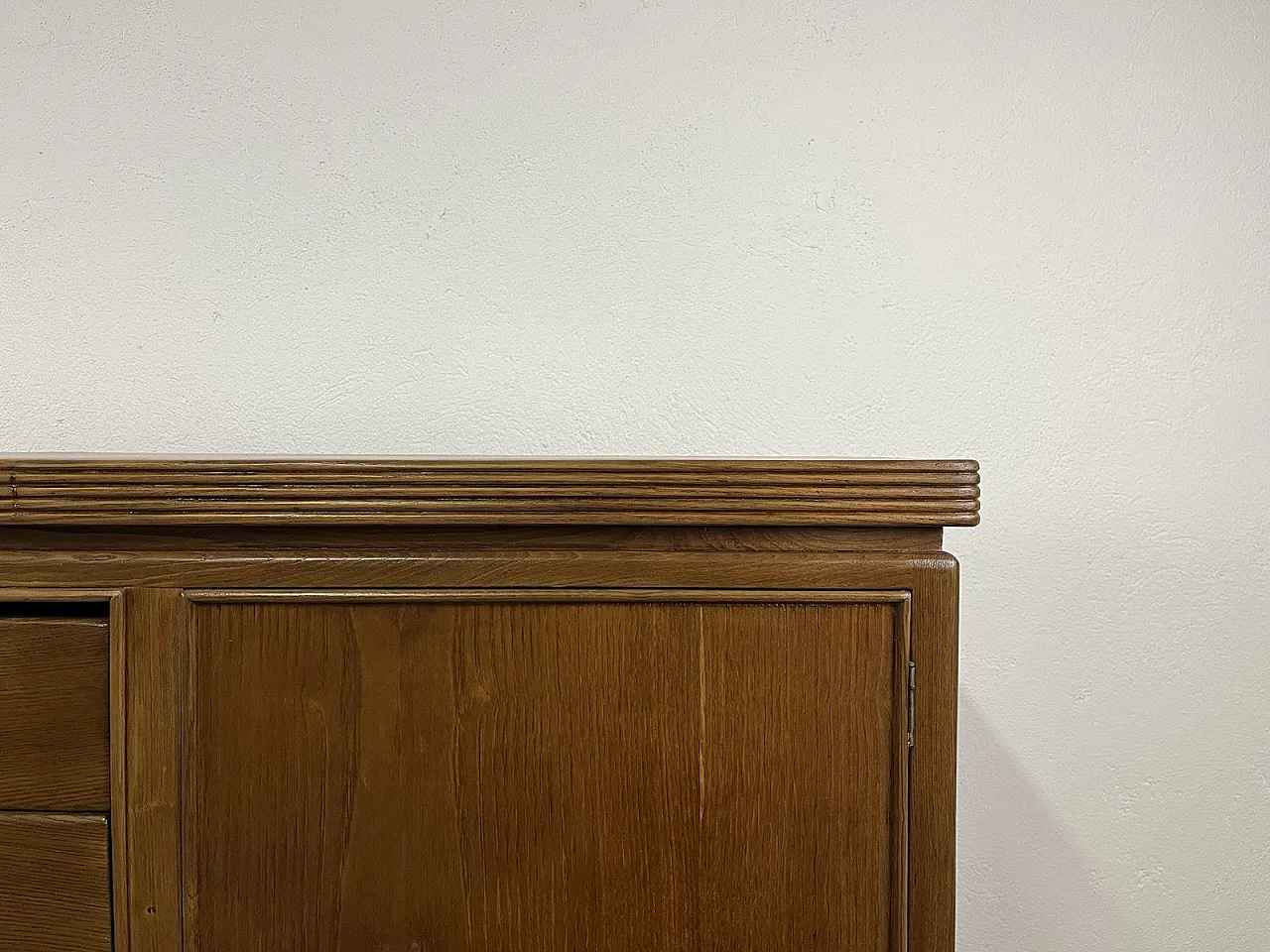 Oak wood sideboard cabinet, 1940s 3