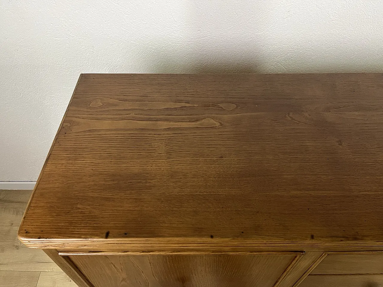 Oak wood sideboard cabinet, 1940s 9
