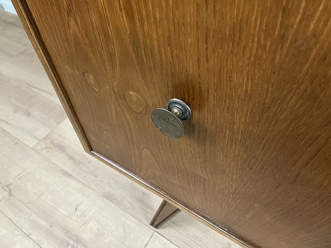 Oak wood sideboard cabinet, 1940s 12
