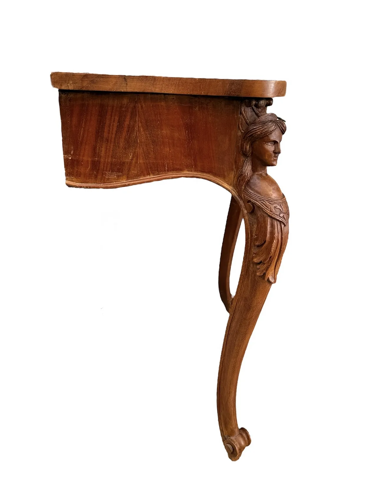 Pair of Louis XV Style Wall Bedside Tables, early 20th c. 14