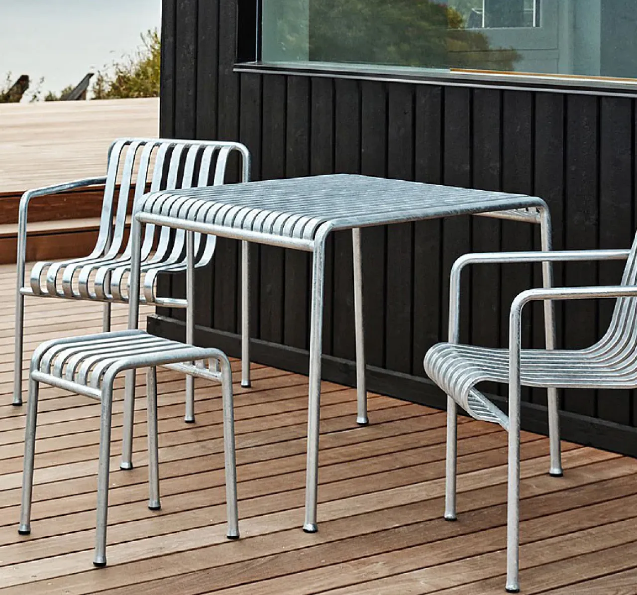 Tavolo Palissade zincato Ronan & Erwan Bouroullec per Hay, 2000 3