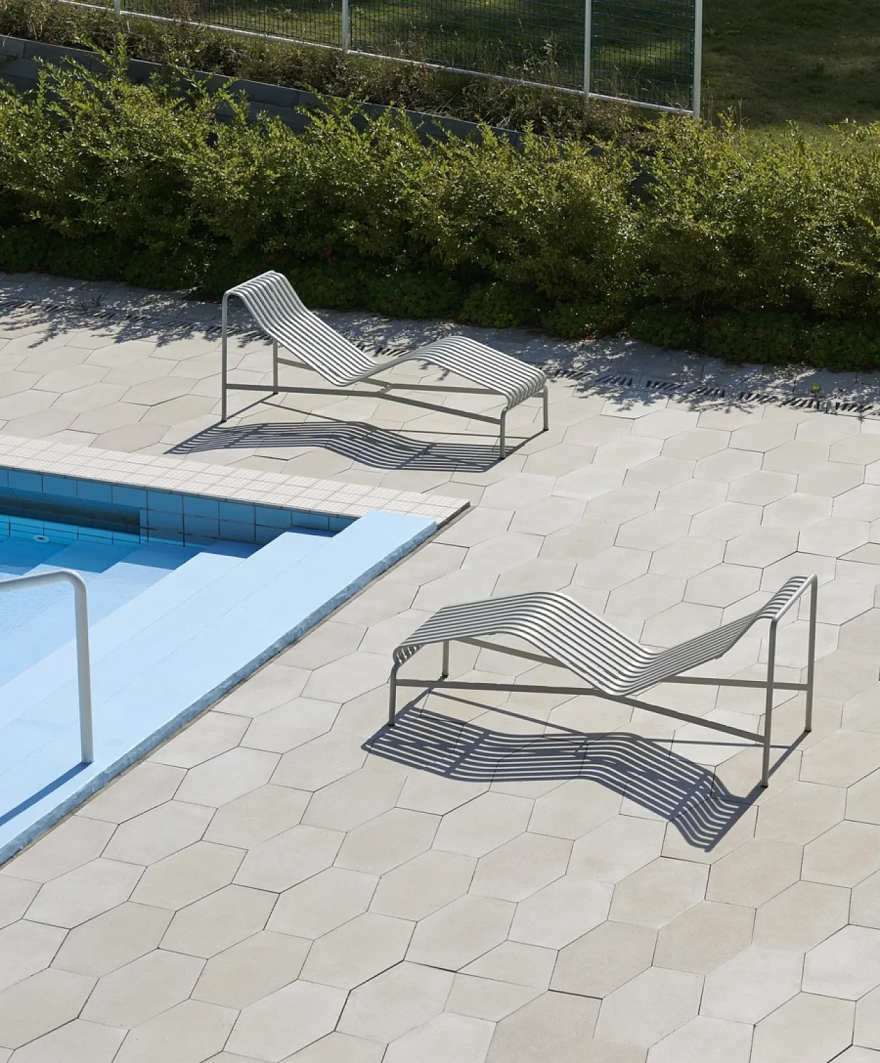 Chaise Longue Palissade di Ronan e Erwan Bouroullec per HAY 2