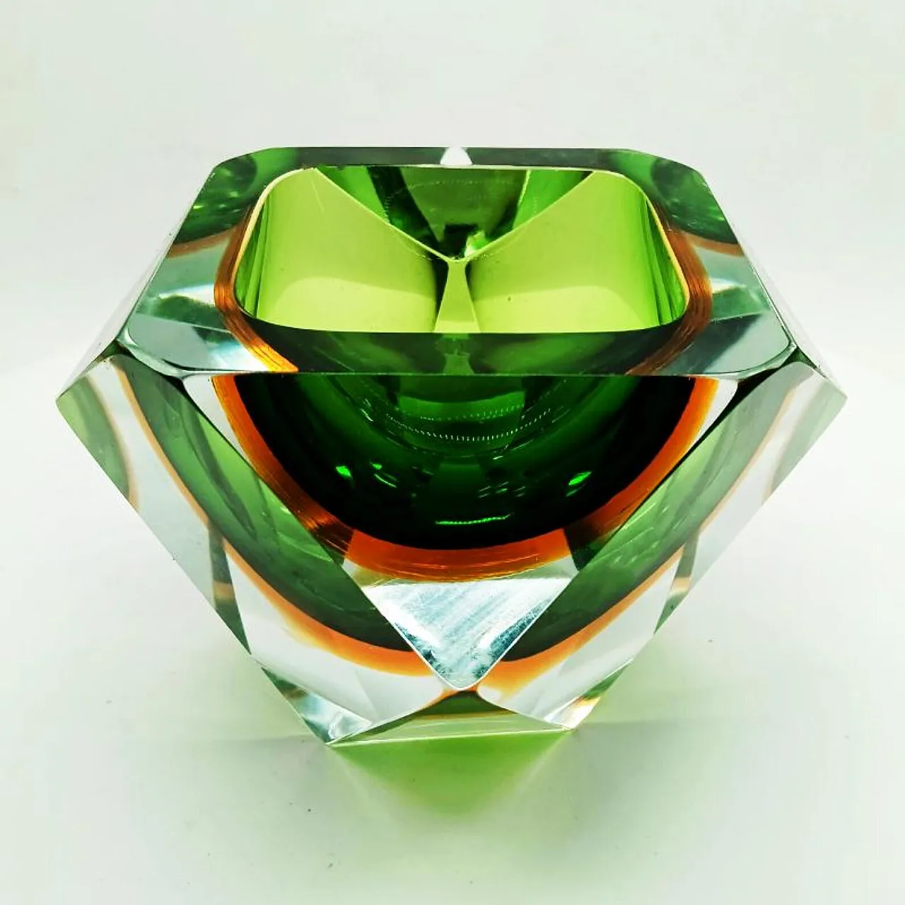 Posacenere in vetro di Murano di Flavio Poli per Seguso, anni '60 2