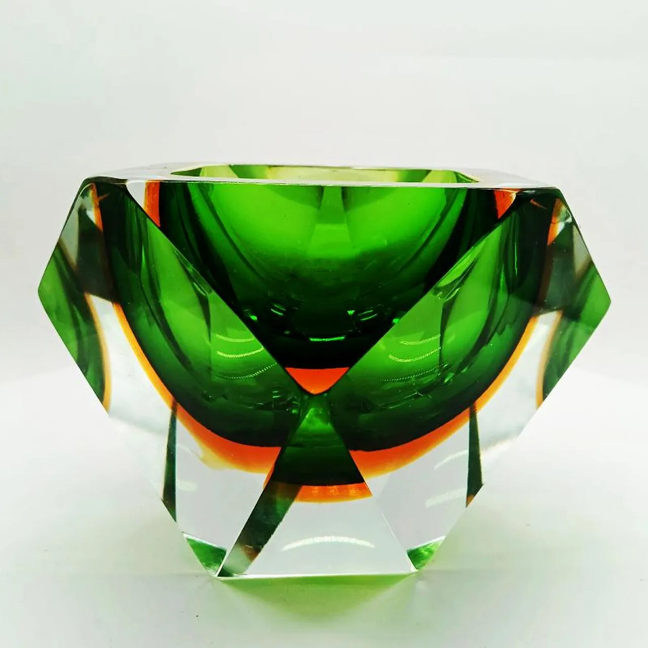 Posacenere in vetro di Murano di Flavio Poli per Seguso, anni '60 3