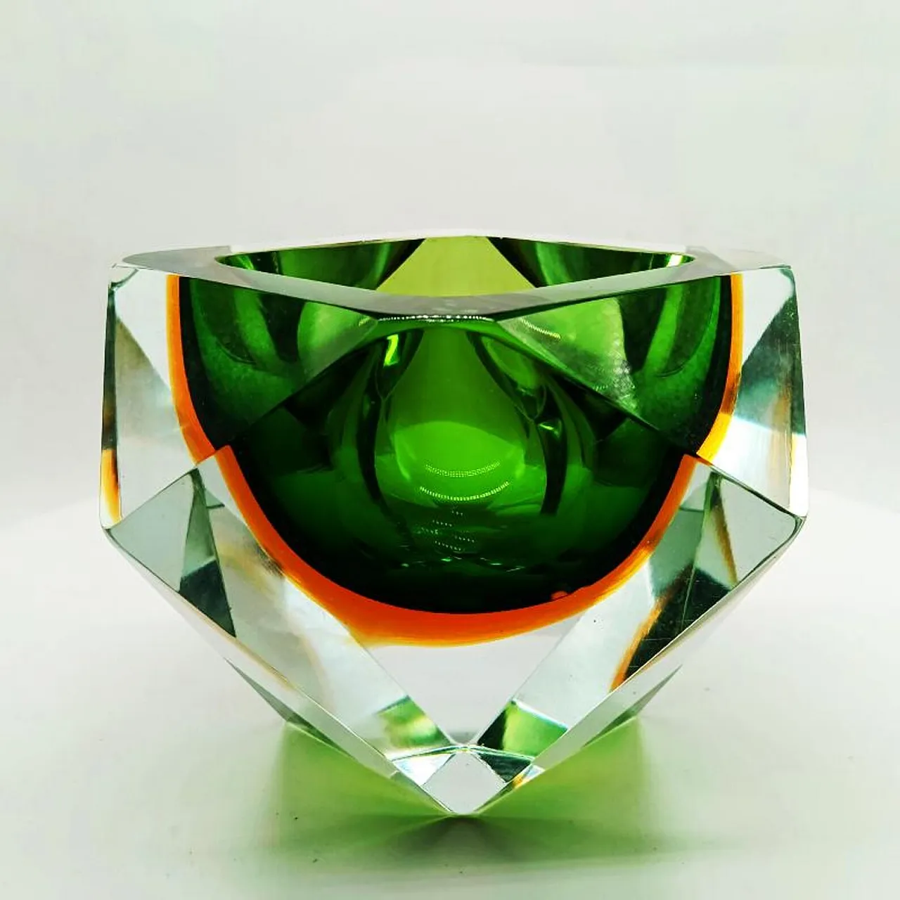 Posacenere in vetro di Murano di Flavio Poli per Seguso, anni '60 4