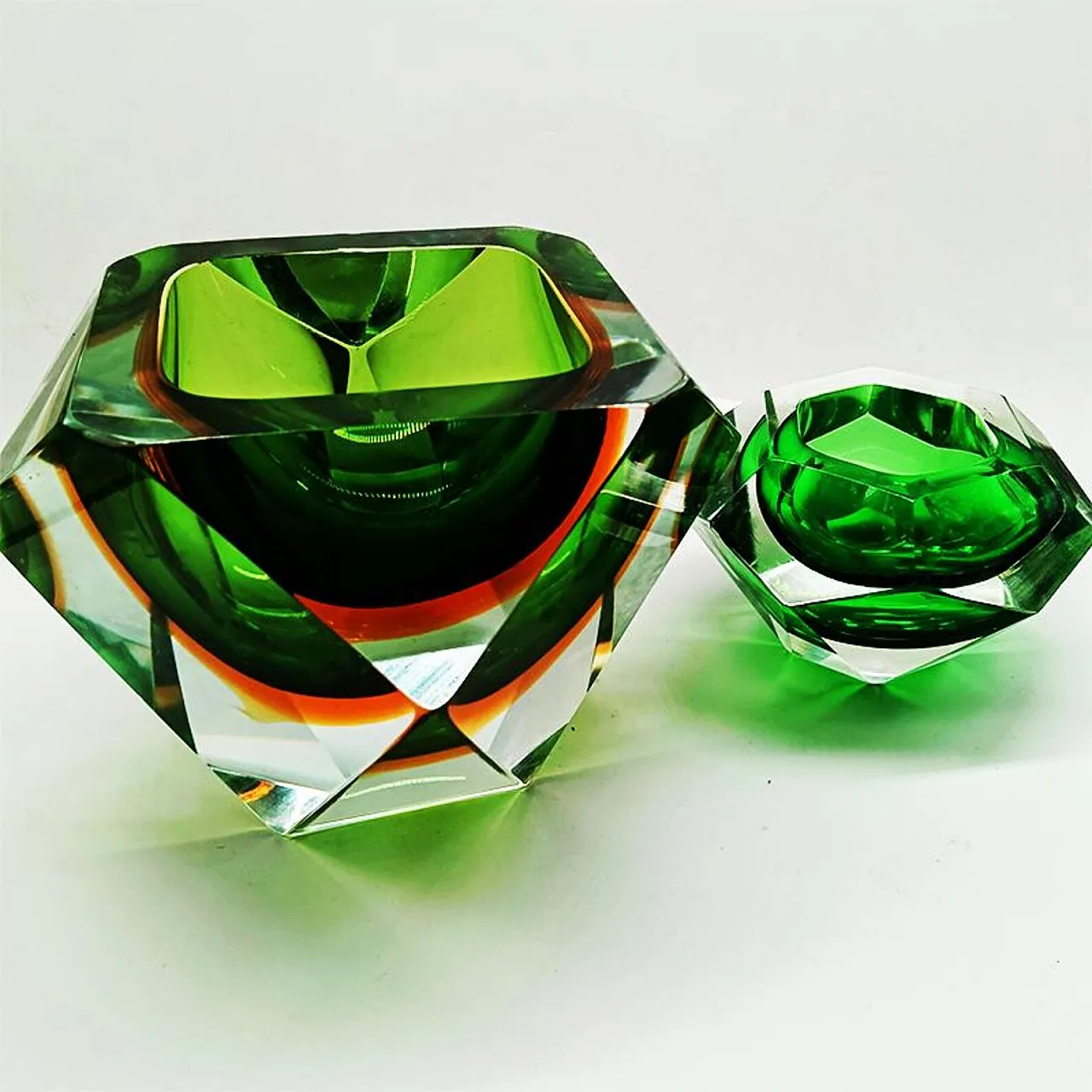 Posacenere in vetro di Murano di Flavio Poli per Seguso, anni '60 7