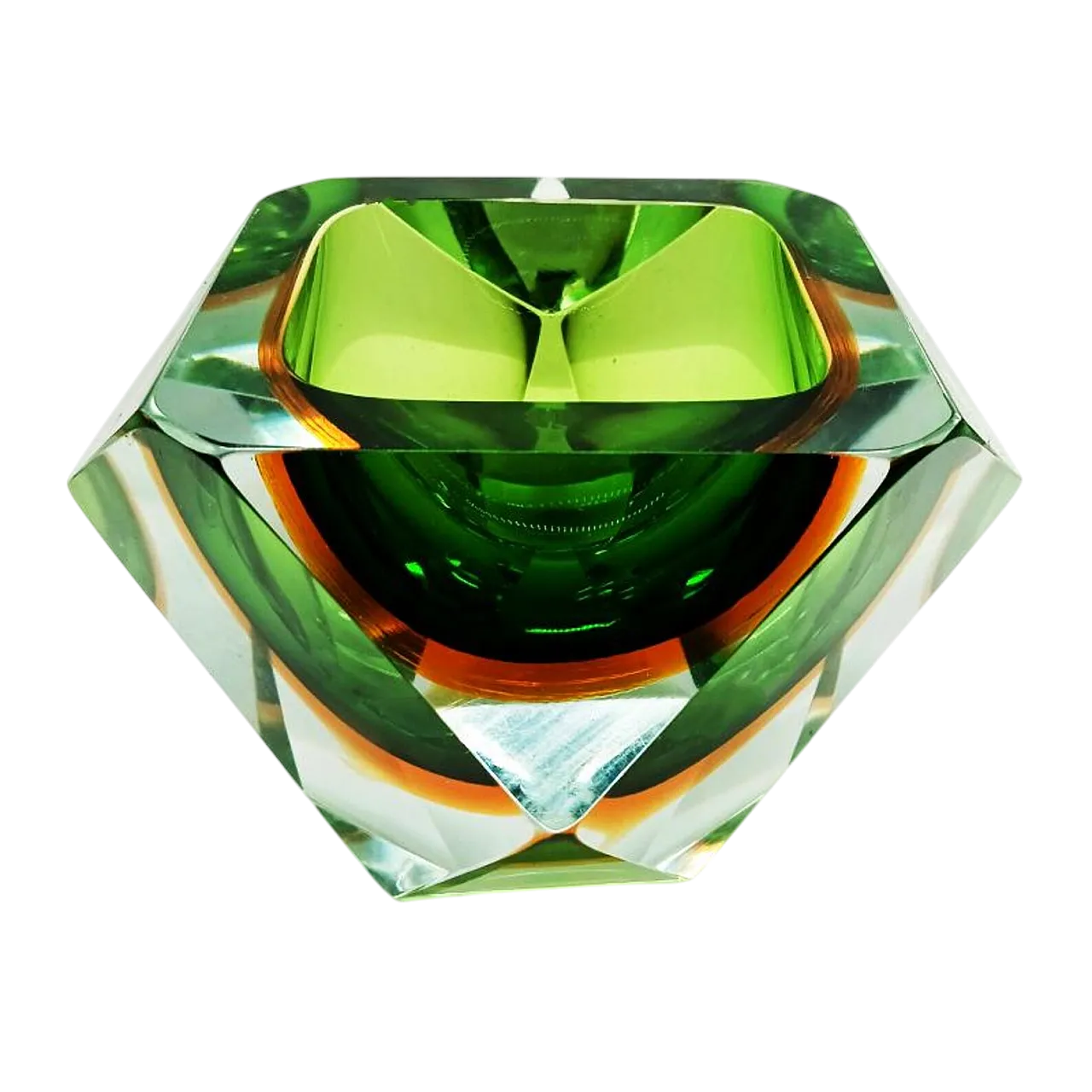 Posacenere in vetro di Murano di Flavio Poli per Seguso, anni '60 8